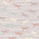 Räven Raskar över Isen - Grå