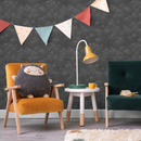 Reveal Tapet Cabomba in the dark - Mystisk undervattensväxt för lugna rum