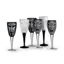 Målerås Glasbruk  Vinglas Kubik, MASQ TABLEWARE, Svart - höjd - 250mm