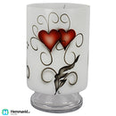 Nybro Crystal Stormlykta Crystal Ink Heart210x160 mm - Hemmavid