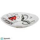 Nybro Crystal Fat Crystal Ink Heart 65x300 mm - Hemmavid