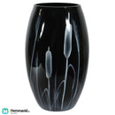 Nybro Crystal Vas Kaveldun Konvex svart 200xx130mm - Hemmavid