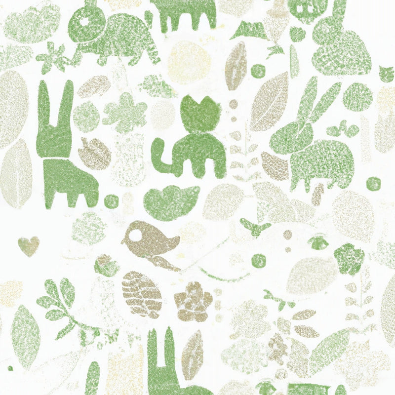 Bunny and Friends - Forest Grön