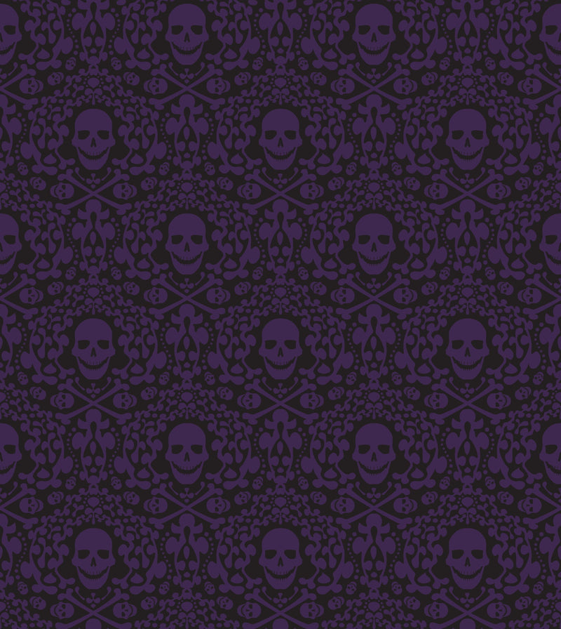 Happy Skulls - Lila