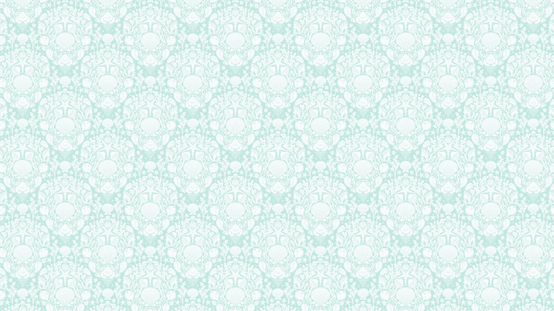 Deep Sea Damask - Aqua