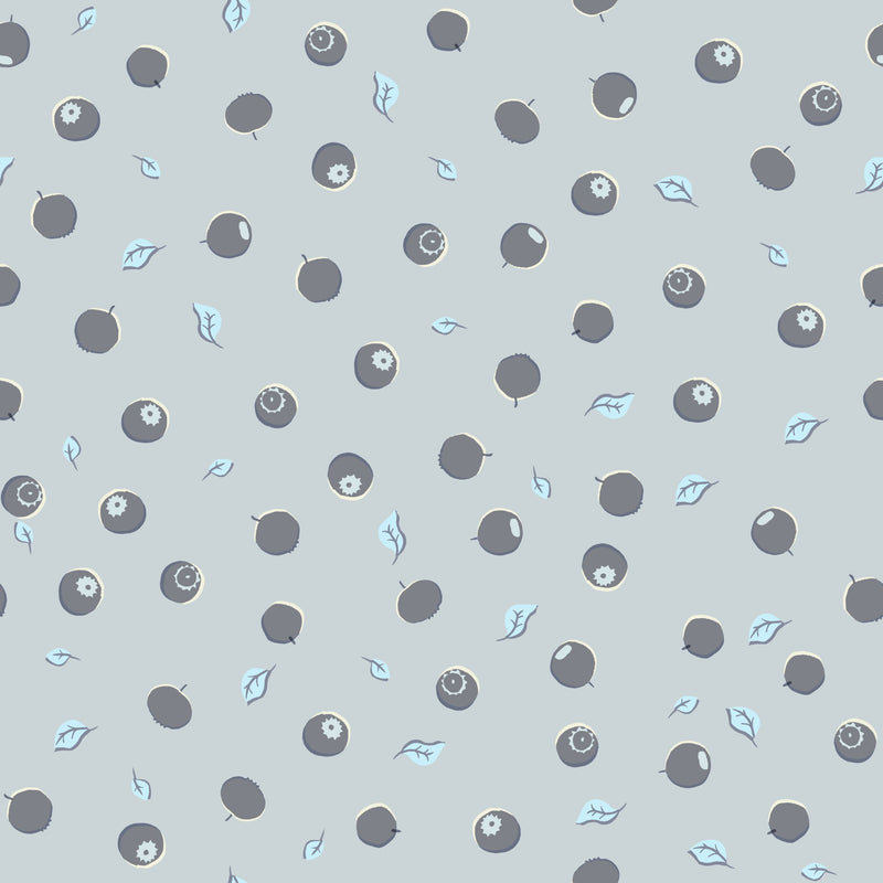 Reveal Wallpaper Blåberry Punch - Blå – designstark produkt för ett vackrare och mer personligt hem