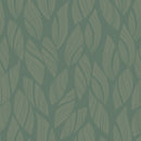 Reveal Wallpaper Knitted Leaf - Grön – designstark produkt för ett vackrare och mer personligt hem