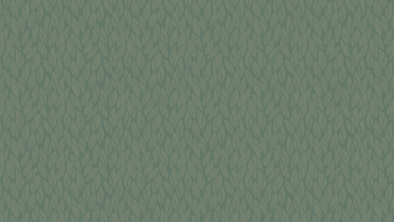 Knitted Leaf - Grön