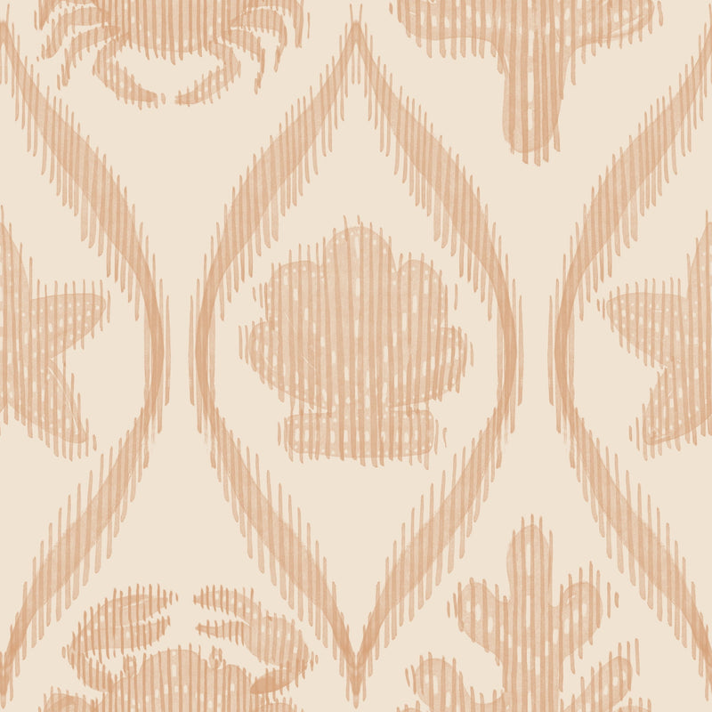 Beach Life Ikat - Terracotta