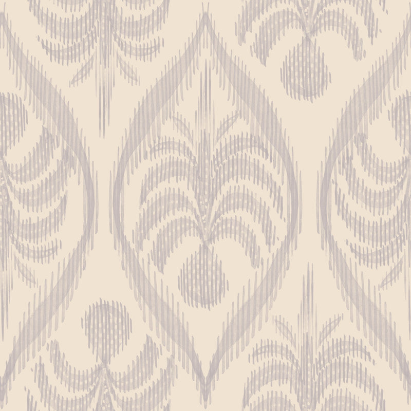 Ikat Palm Tree - Pearl