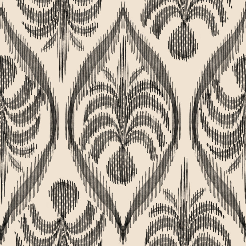 Ikat Palm Tree - Stone