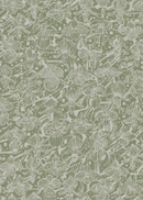 Orkidéblomster - Mörk olivgrön-beige