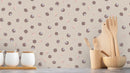 Reveal Wallpaper Blåberry Punch - Brun – designstark produkt för ett vackrare och mer personligt hem