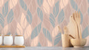 Reveal Wallpaper Knitted Leaf - Earth Mix – designstark produkt för ett vackrare och mer personligt hem