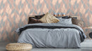 Reveal Wallpaper Knitted Leaf - Earth Mix – designstark produkt för ett vackrare och mer personligt hem