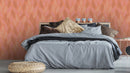 Reveal Wallpaper Knitted Leaf - Lava Mix – designstark produkt för ett vackrare och mer personligt hem