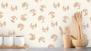 Reveal Wallpaper Marbles - Mud – designstark produkt för ett vackrare och mer personligt hem