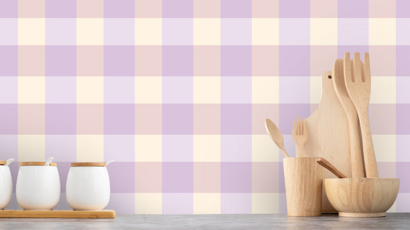 Gingham - Lilac