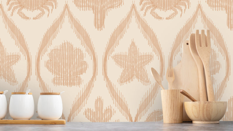 Beach Life Ikat - Terracotta