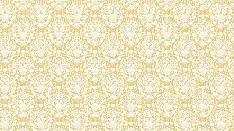 Deep Sea Damask - Sunny