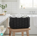 Bigso Rektangulär korg i Peachskin, grå - Small