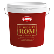 Gjöco Silkematt Rom 10 VALFRI KULÖR - Slitstark med bra täckning – professionell färgprodukt för ett hållbart resultat