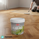 Gjøco Klarlakk 15 Vattenburen - Silkematt klarlack för trägolv