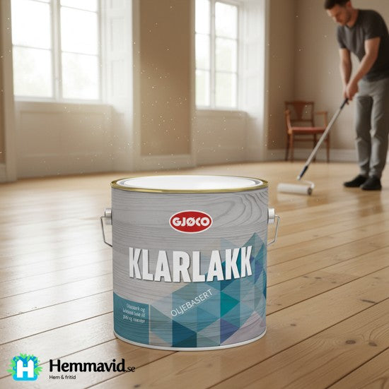 Gjøco Klarlakk 90 Olja - Blank klarlack för trägolv