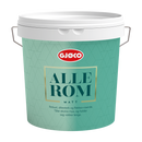 Gjøco Alle Rom 05 VIT - Silkematt, fläckavvisande väggfärg.