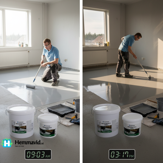 Hagmans Golvfärg EP-V Snabb S3500-N - 10kg