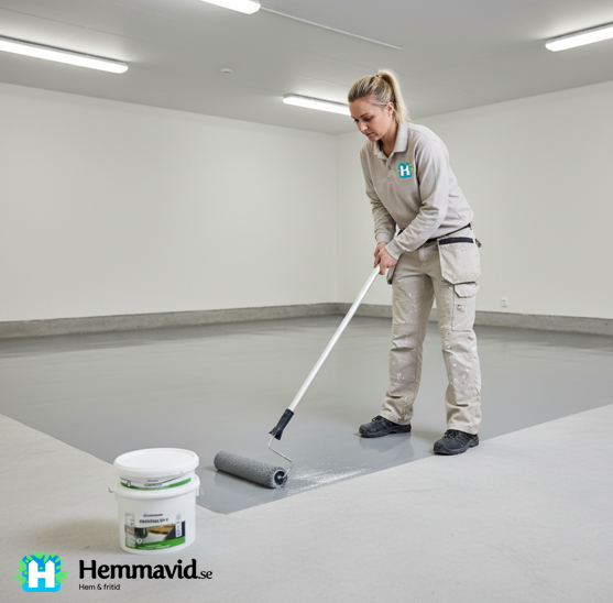 Hagmans Golvfärg EP-V – Slitstark Epoxifärg för Betonggolv