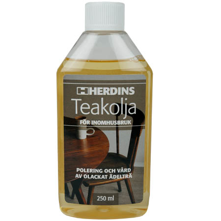 Herdins Teakolja inomhus Klar - 250ml