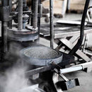 Målerås Glasbruk Knäckebröd / Crisp Bread Stor 280mm - Tallrik/bricka/fat handgjort i kristall