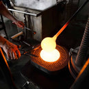 Målerås Glasbruk Knäckebröd / Crisp Bread Stor 280mm - Tallrik/bricka/fat handgjort i kristall