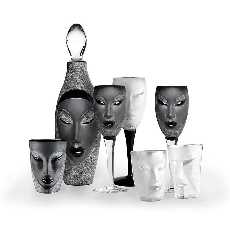 Målerås Glasbruk  Electra, tumbler (Dricksglas), MASQ TABLEWARE, Klar - höjd 115mm (Kopia)