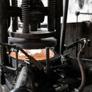 Målerås Glasbruk Knäckebröd / Crisp Bread Stor 280mm - Tallrik/bricka/fat handgjort i kristall