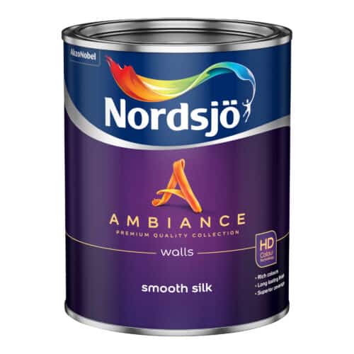 Nordsjö Ambiance Smooth Silk Väggfärg 7 - Vacker matt väggfärg - Vit