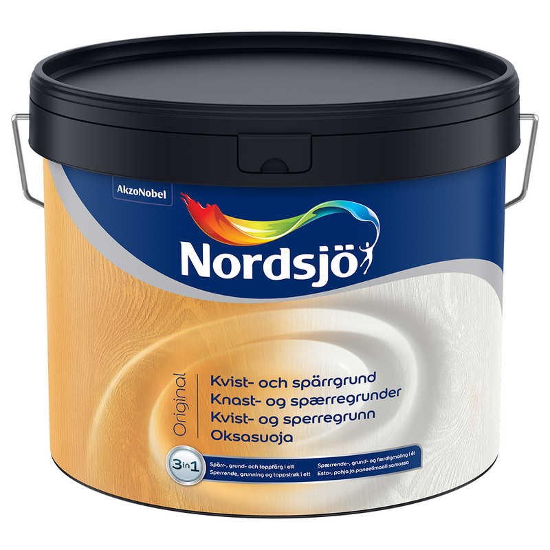 Nordsjö Original Kvist & Spärrgrund 3in1 Vit