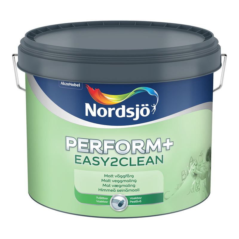 Nordsjö Perform+ Easy2Clean väggfärg - Matt 10 - Vit