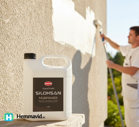 Gjøco  AquaShield Siloksan Murprimer - 4L Överlägsen vidhäftning och impregnering