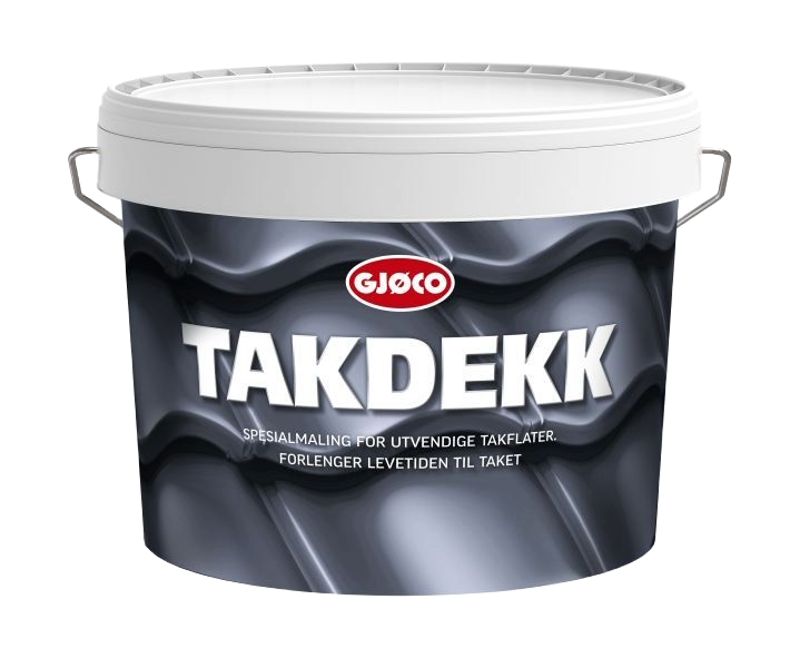 Gjøco Takdekk Akrylat - 10L Föryngrar och förlänger livslängden på ditt tak.
