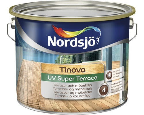 Nordsjö Tinova UV Super Terrace - Terrass- och möbelolja obruten klar