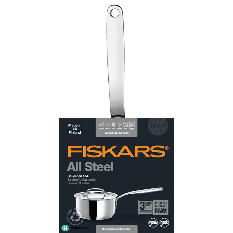 Fiskars All Steel kastrull 1,5 L/16 cm - Hemmavid
