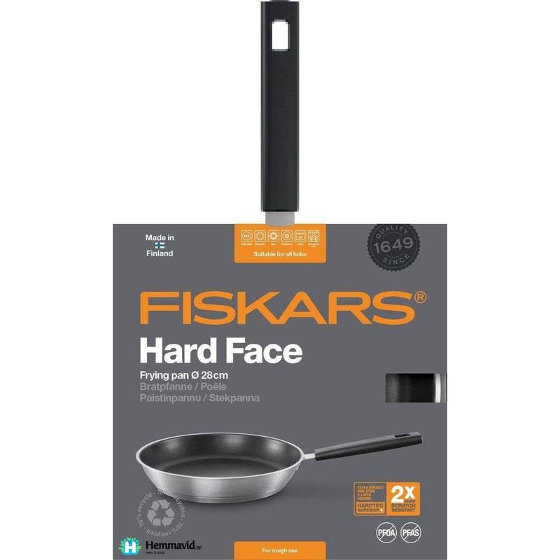 Fiskars Hard Face Steel stekpanna 28cm - Hemmavid