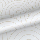 ESTAhome tapet art deco vitt och guld - Hemmavid.se