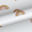 ESTAhome tapet regnbågar röd, rosa och beige  på Hemmavid.se