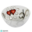 Nybro Crystal Skål Crystal Ink Heart  90x170 mm - Hemmavid