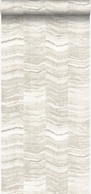 Origin tapet ränder av skiktad marmor - beige - Hemmavid.se