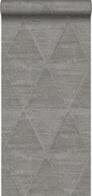 Origin tapet slitna metalltrianglar - grått - Hemmavid.se