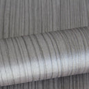 Origin tapet ränder glänsande - ljust grålila - Hemmavid.se